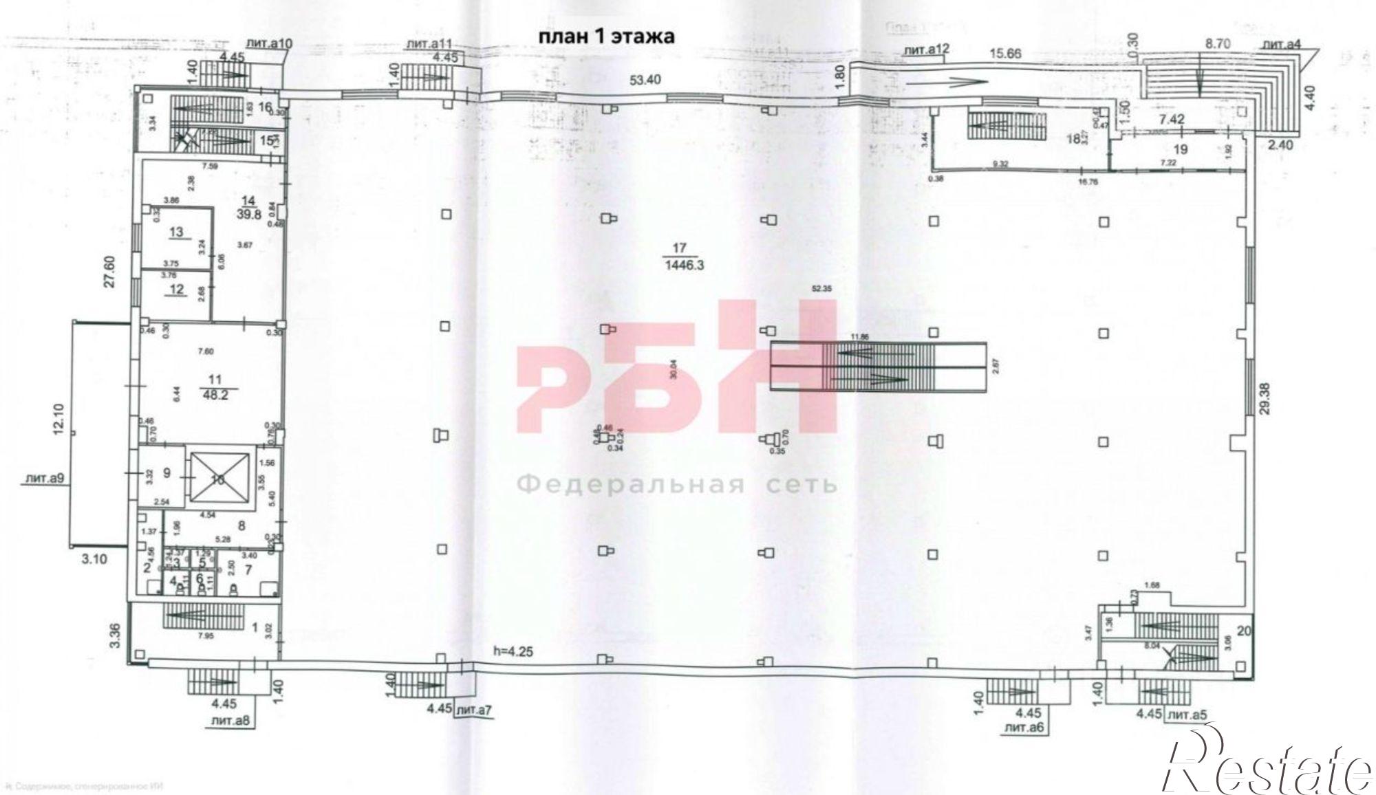 Купить торговое помещение за 349 973 000 рублей на ул 4-й Пятилетки, 45
