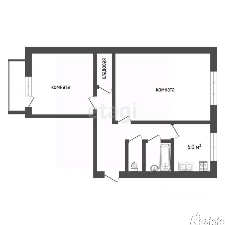 2-комн квартира пр-кт Победы, 87,  д. 87