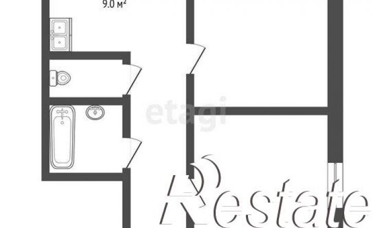 2-комн квартира улица Строителей, 30,  д. 30