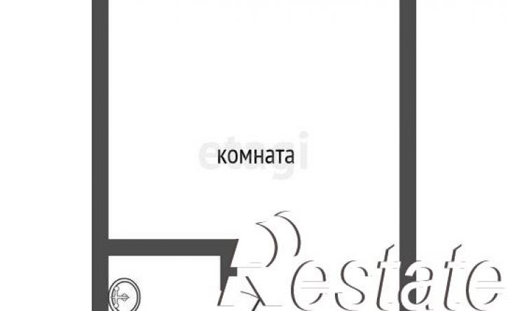 1-комн квартира улица Олега Кошевого, 17,  д. 17